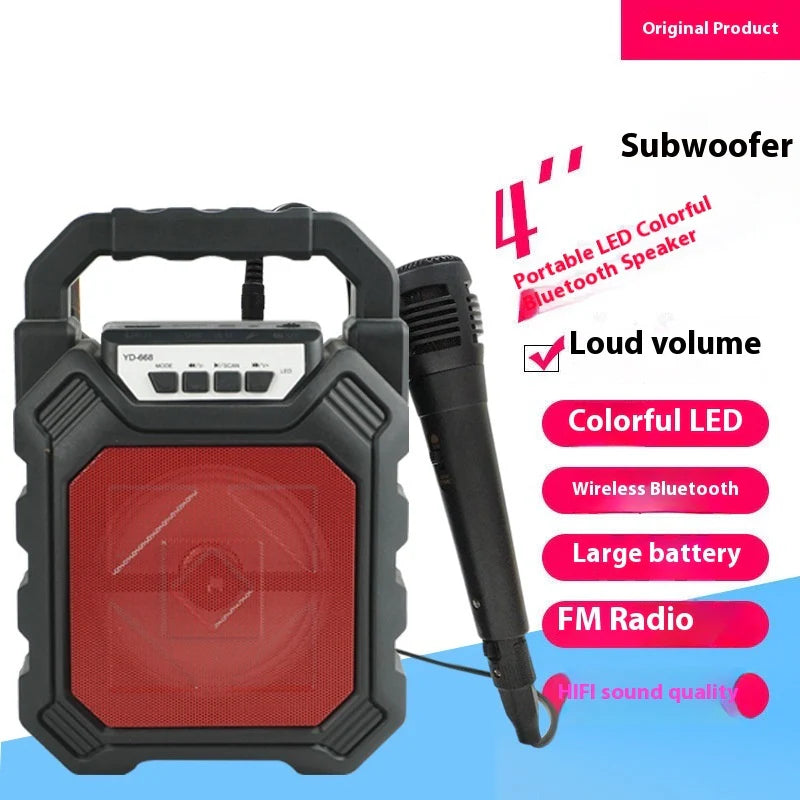 New 668 Bluetooth Portable Speaker