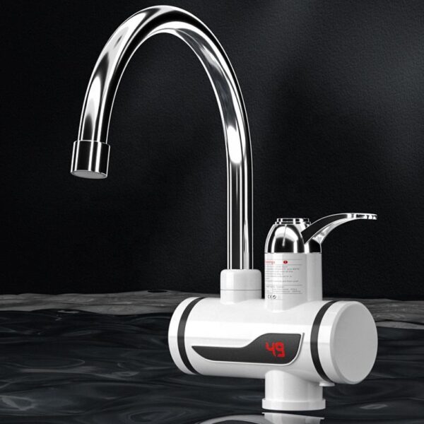 Instant Electric Water Heater Digital Display Water Faucet Heating Hot Water Faucets Tap