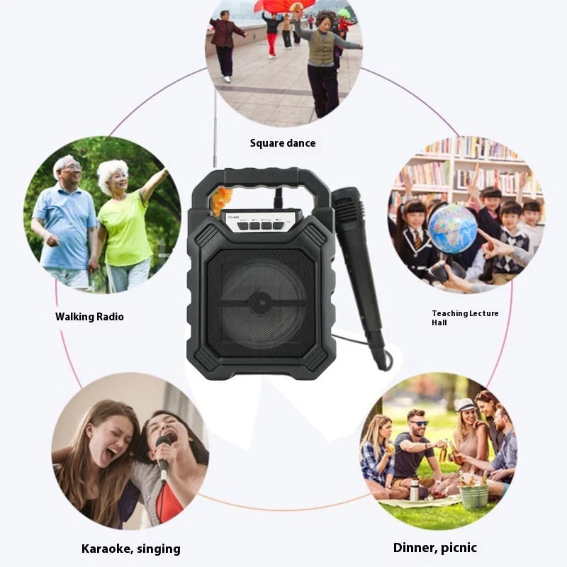 New 668 Bluetooth Portable Speaker