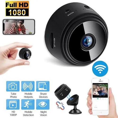 A9 1080p Hd 2MP SPEED-X Magnetic Wifi Mini Camera WITH V380 APP